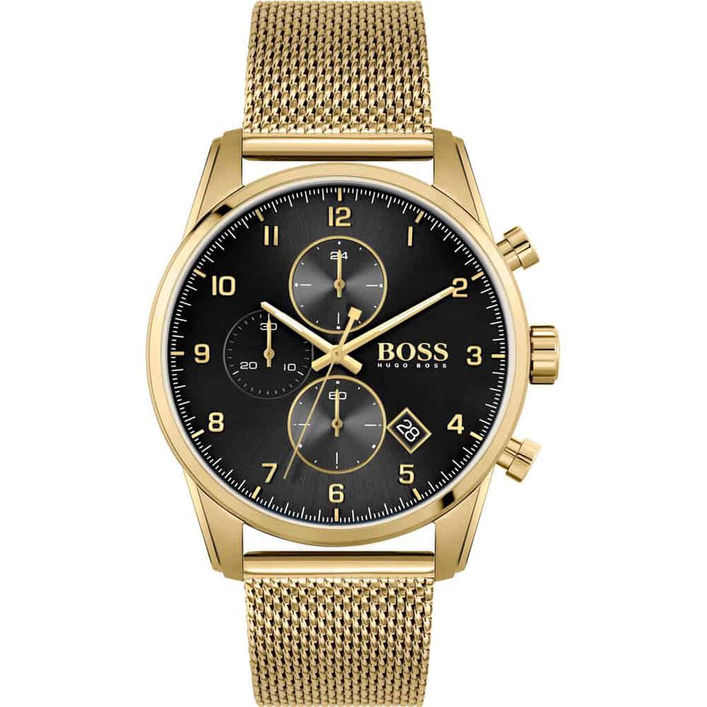 BOSS Herrenuhr Skymaster 1513838 Quarz-Chronograph