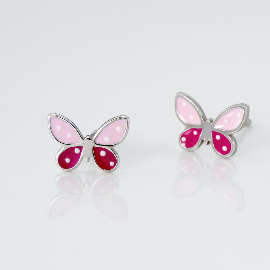 Kinder Ohrstecker Silber 925 Schmetterling - Ohrstecker Kinder | OROVIVO