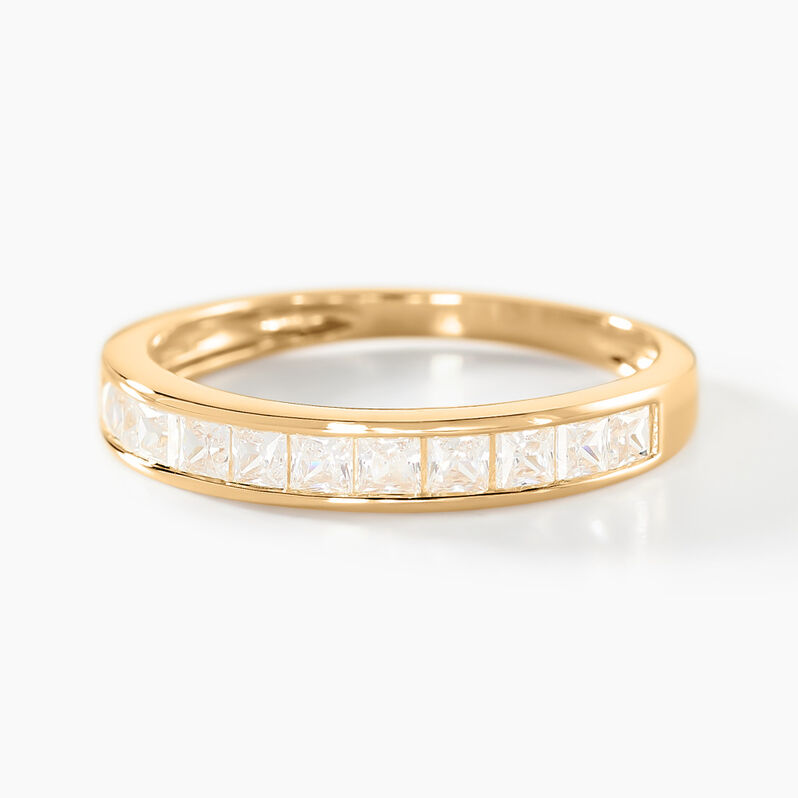 Bague Hyacintha Or Jaune Oxyde De Zirconium - Spannringe Damen | OROVIVO