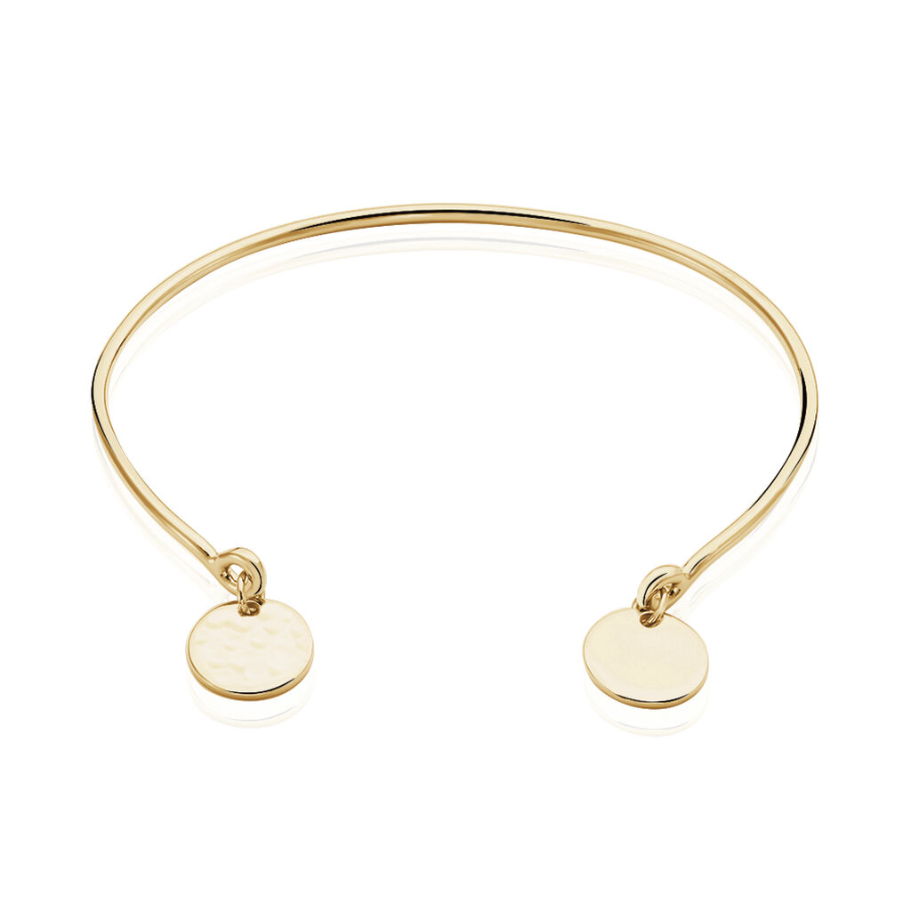 Bracelet Jonc Plaque Or Severin - Spannringe Damen | OROVIVO