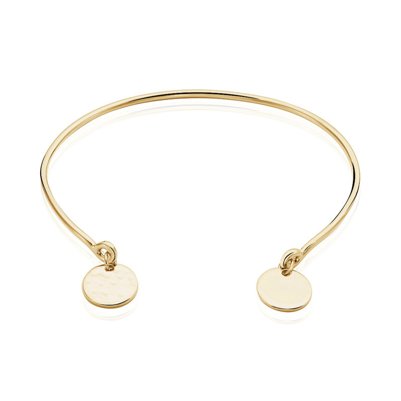 Bracelet Jonc Plaque Or Severin - Spannringe Damen | OROVIVO