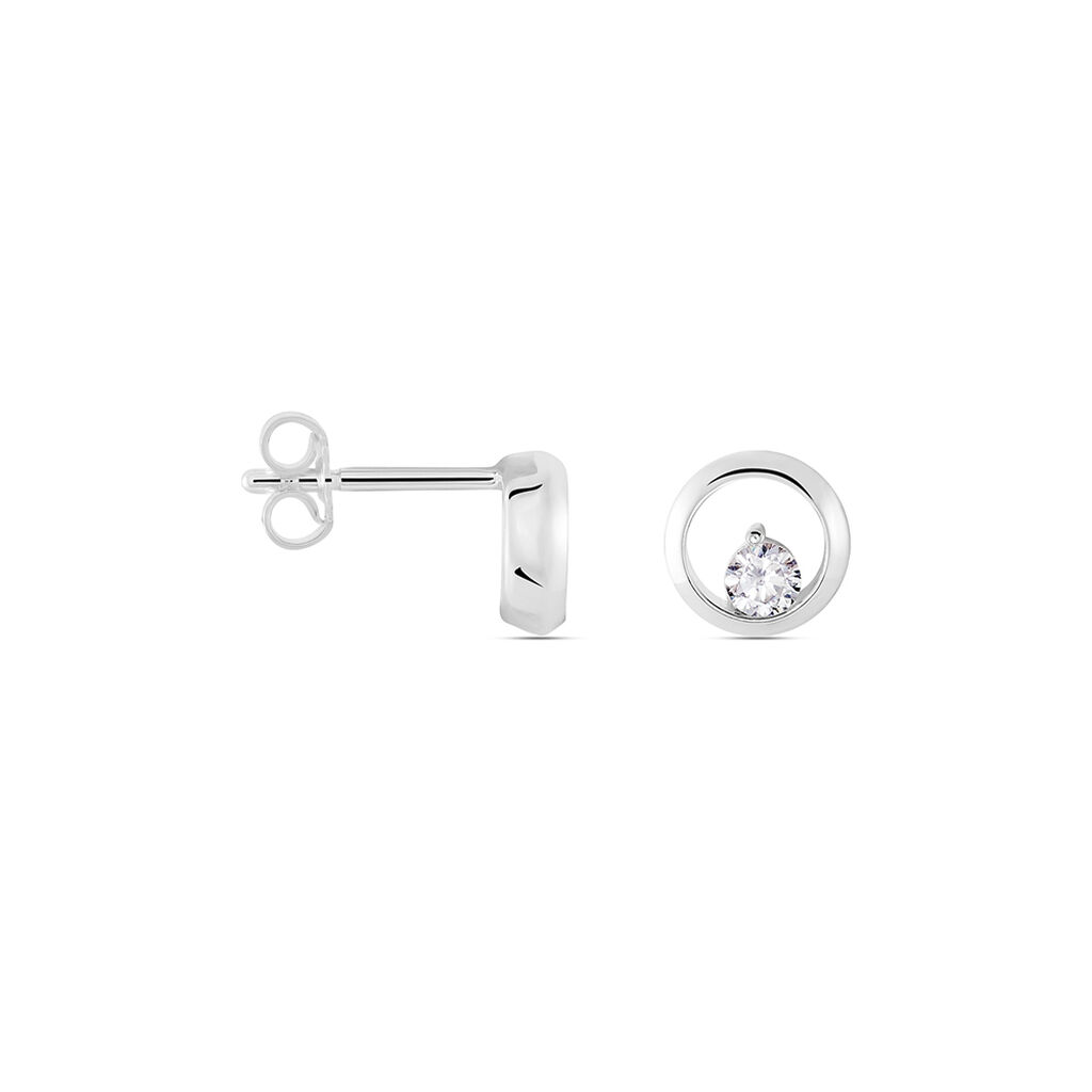 Damen Ohrstecker Silber 925 Zirkonia India  - Ohrstecker Damen | OROVIVO