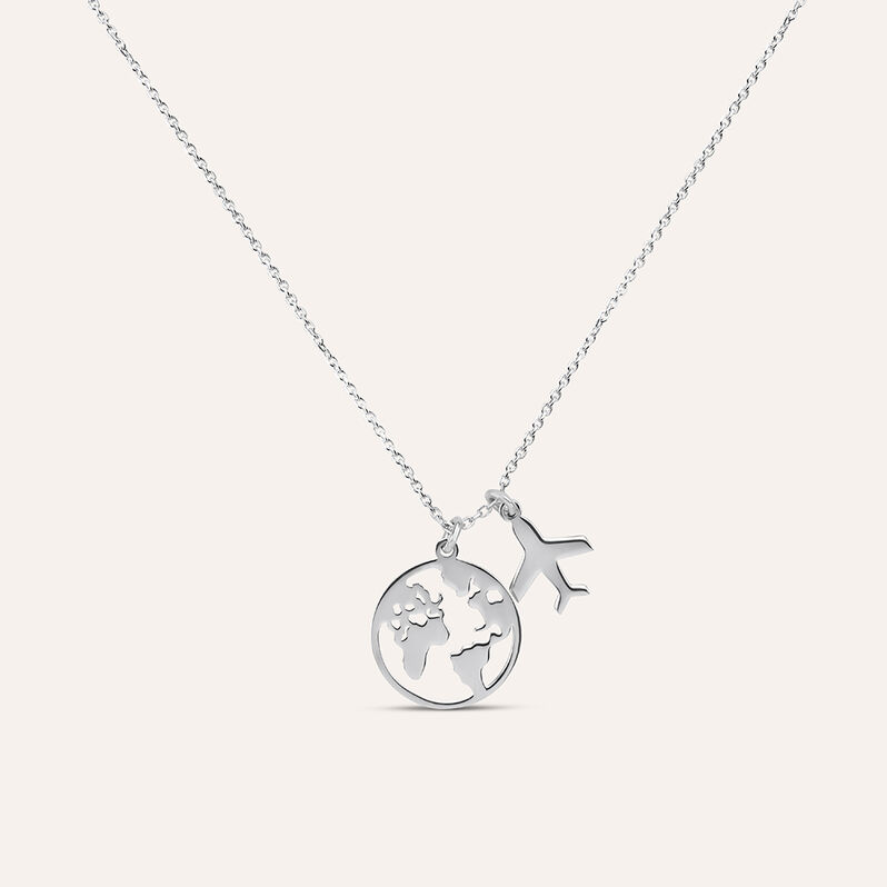 Collana Silver Collection Argento Rodiato - Spannringe Damen | OROVIVO