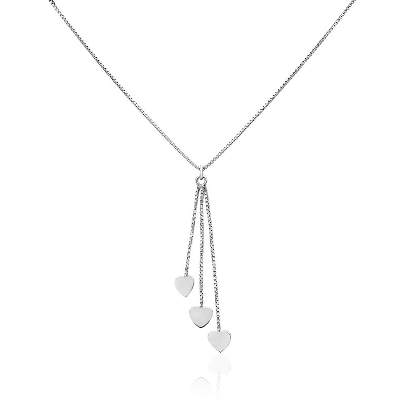 Collier Edwige Argent Blanc - Spannringe Damen | OROVIVO