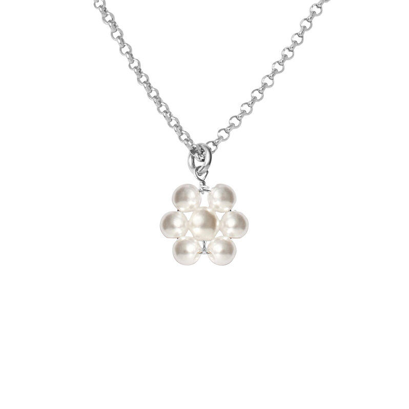 Collana Silver Baby Argento Rodiato Pietra sintetica - Spannringe Kinder | OROVIVO
