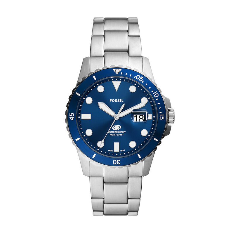 Orologio Al Quarzo Fossil Blue Fs6029 - Spannringe Herren | OROVIVO
