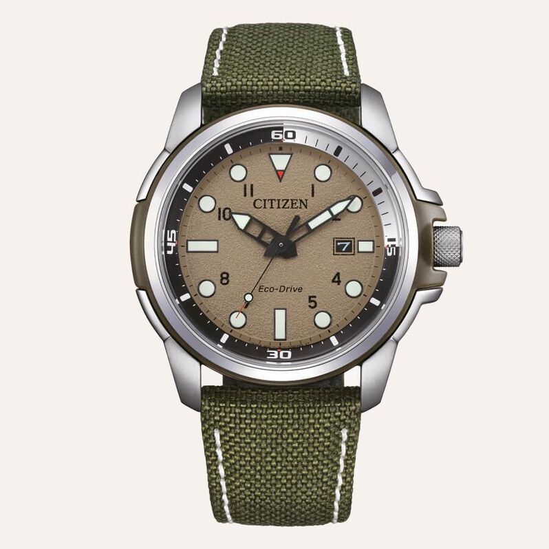 Orologio Eco Drive Citizen Ore Felici Aw1801-19x - Spannringe Herren | OROVIVO