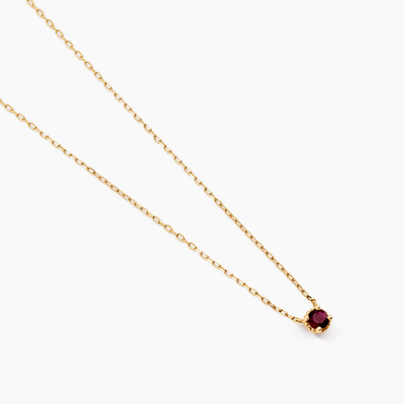 Collier Seoras Or Jaune Rubis - Spannringe Damen | OROVIVO