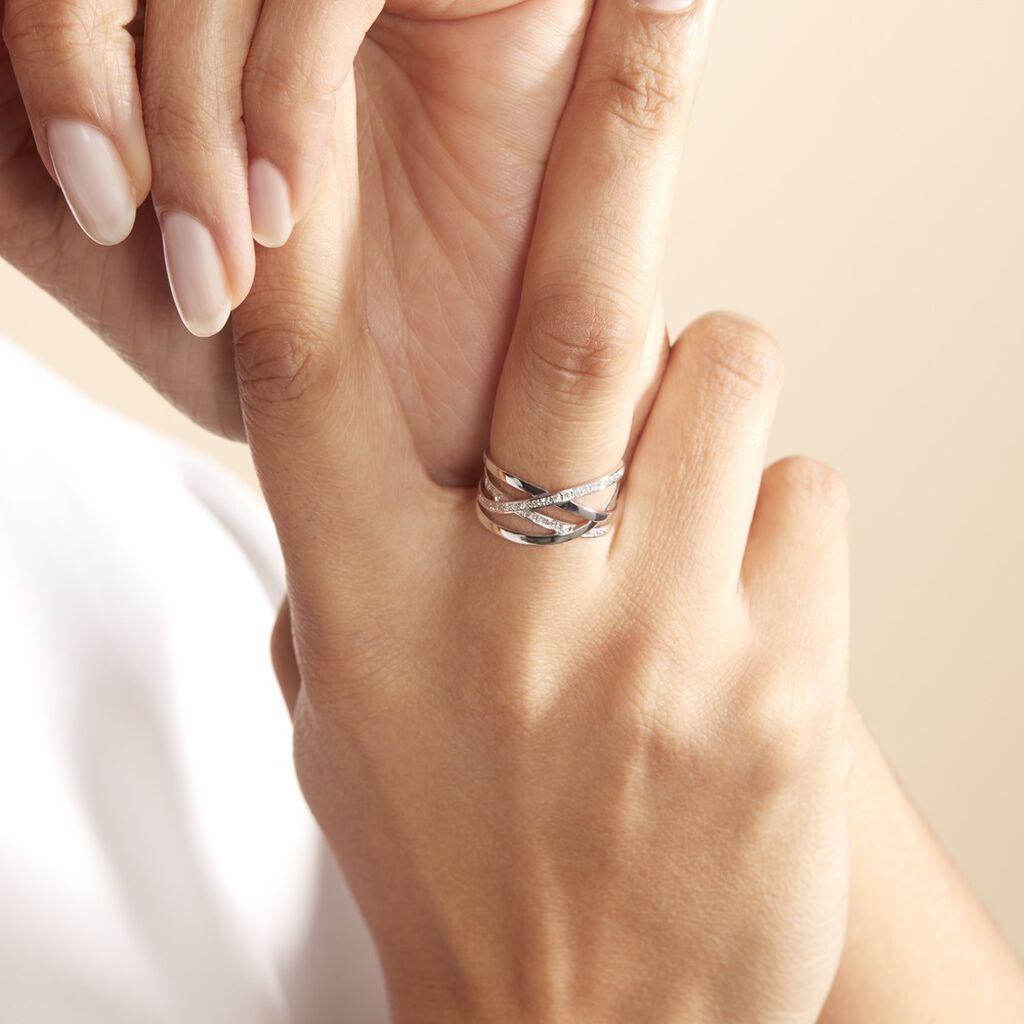 Bague Or Et Diamant - Spannringe Damen | OROVIVO