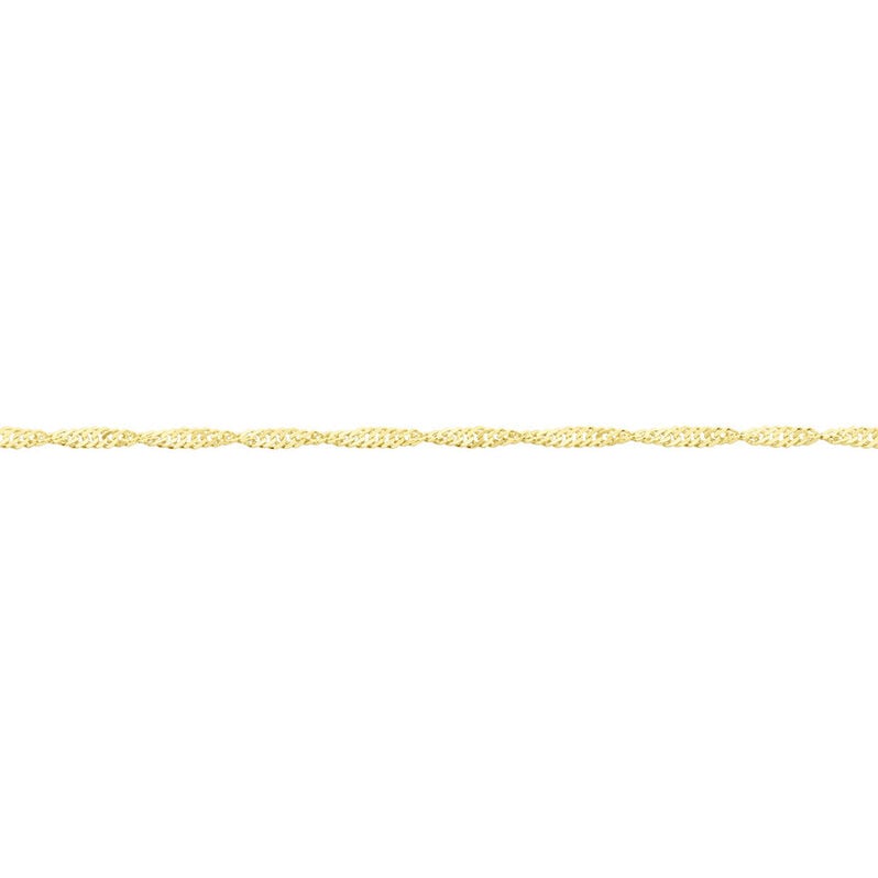 SINGAPUR 7 Damen Kette Gold 375 (9 Karat) B 2,9 mm - Halsketten Damen | OROVIVO