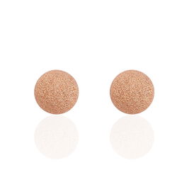 Damenohrhänger Silber 925 Rosé Vergoldet 8mm - Ohrhänger Damen | OROVIVO