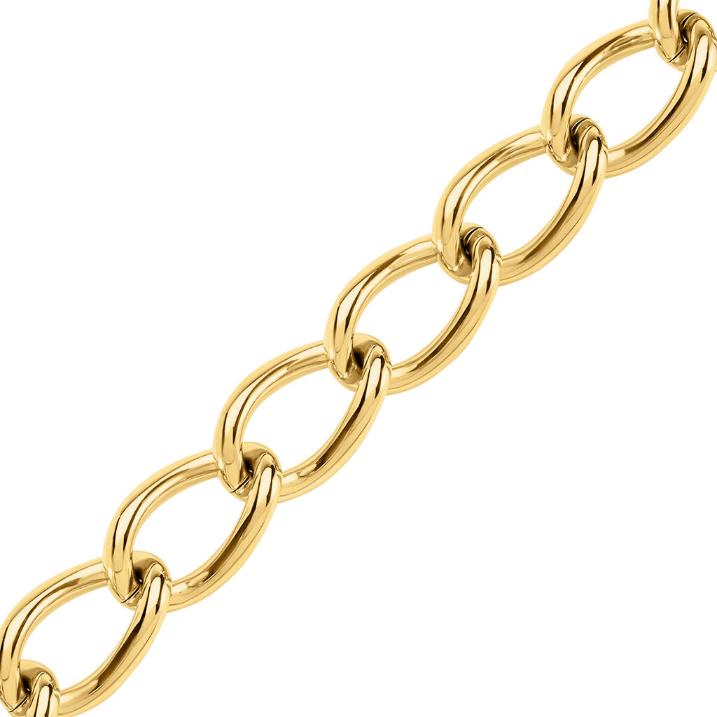 DANIA Damen Armkette Edelstahl vergoldet