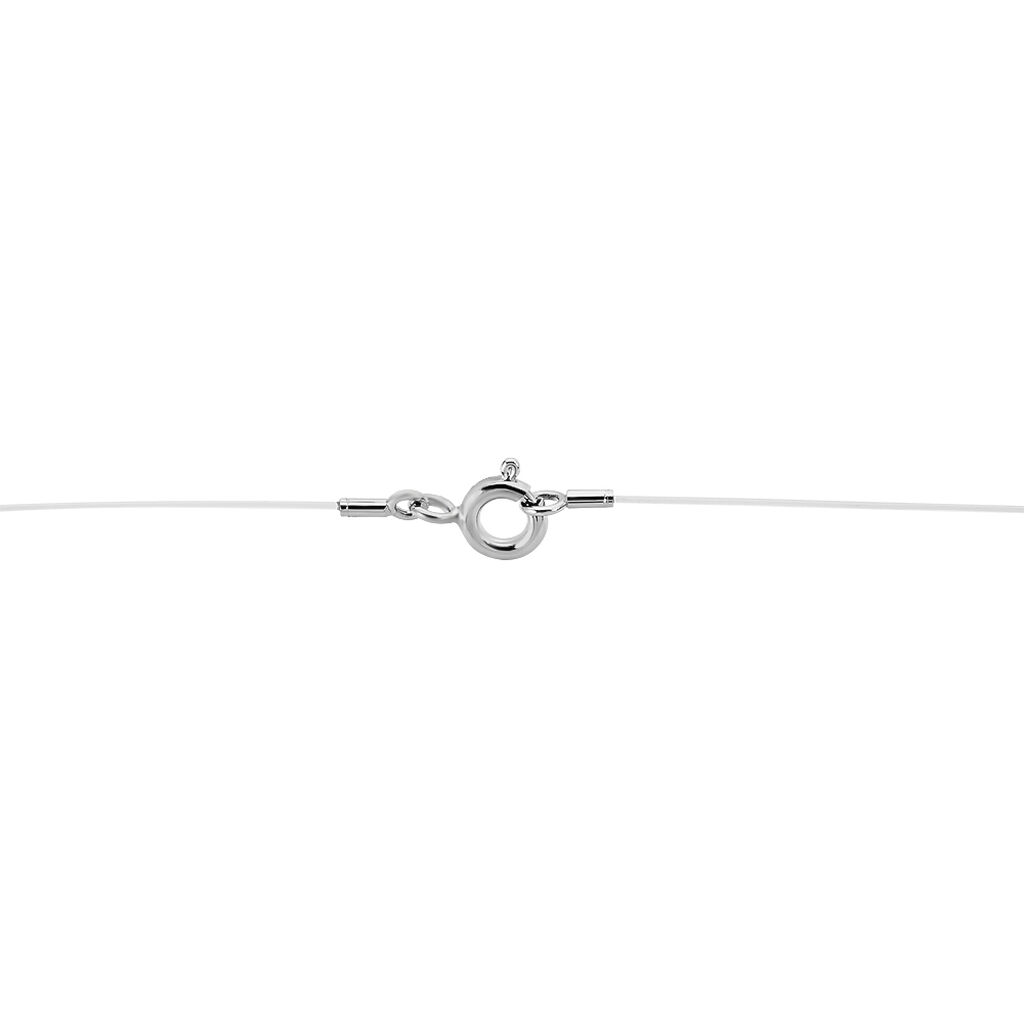 Damen Collier Weißgold 375 Diamant 0,03ct Rimini - Halsketten Damen | OROVIVO