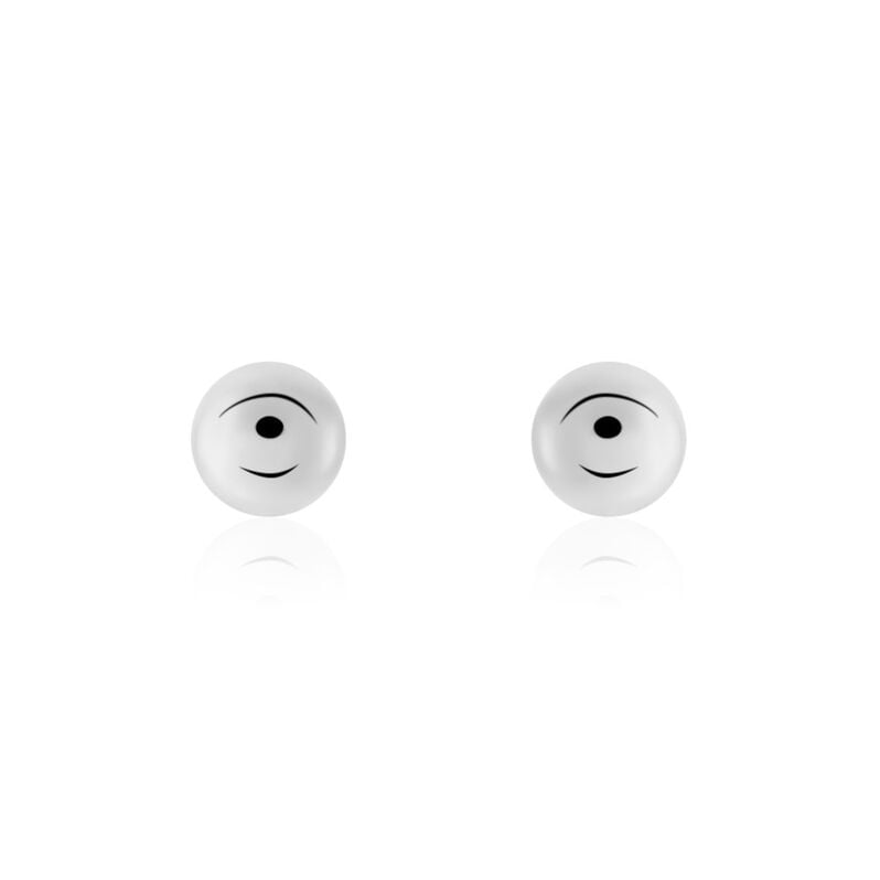 JOLIN KUGEL Damen Ohrstecker Silber 925 Ball - Ohrstecker Damen | OROVIVO