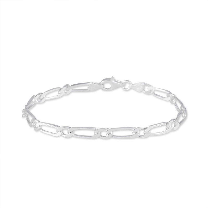 Bracelet Delvina Argent Blanc - Spannringe Damen | OROVIVO