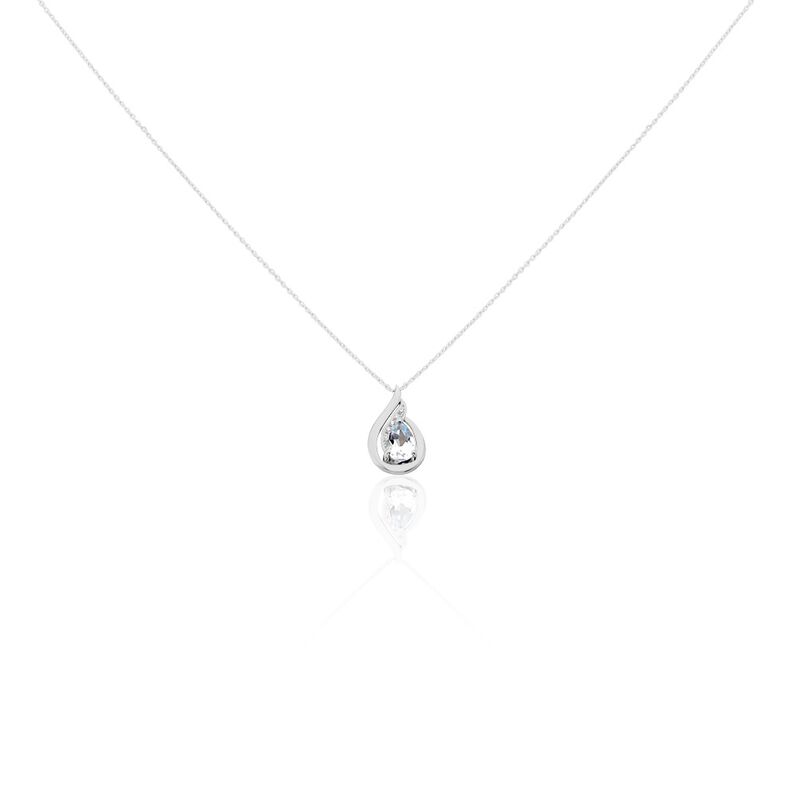 Collier Daen Or Weiss Topaze Oxyde - Spannringe Damen | OROVIVO
