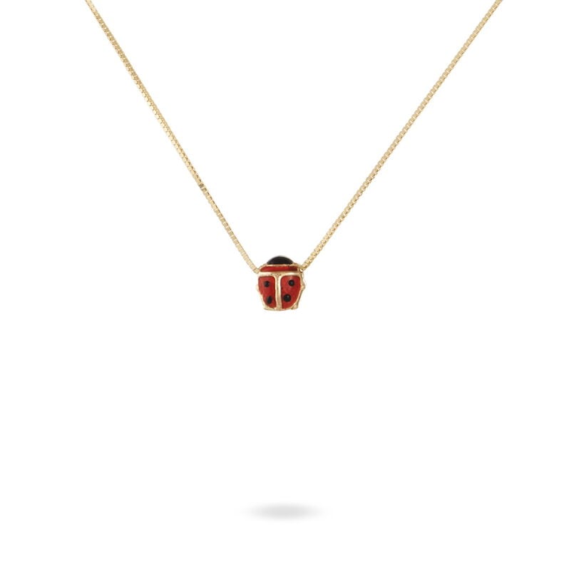 Collier Helidie Coccinelle Or Jaune - Spannringe Kinder | OROVIVO