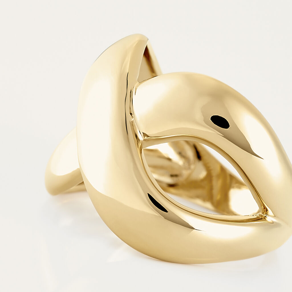 Bague Plaque Or Attalia - Spannringe Damen | OROVIVO