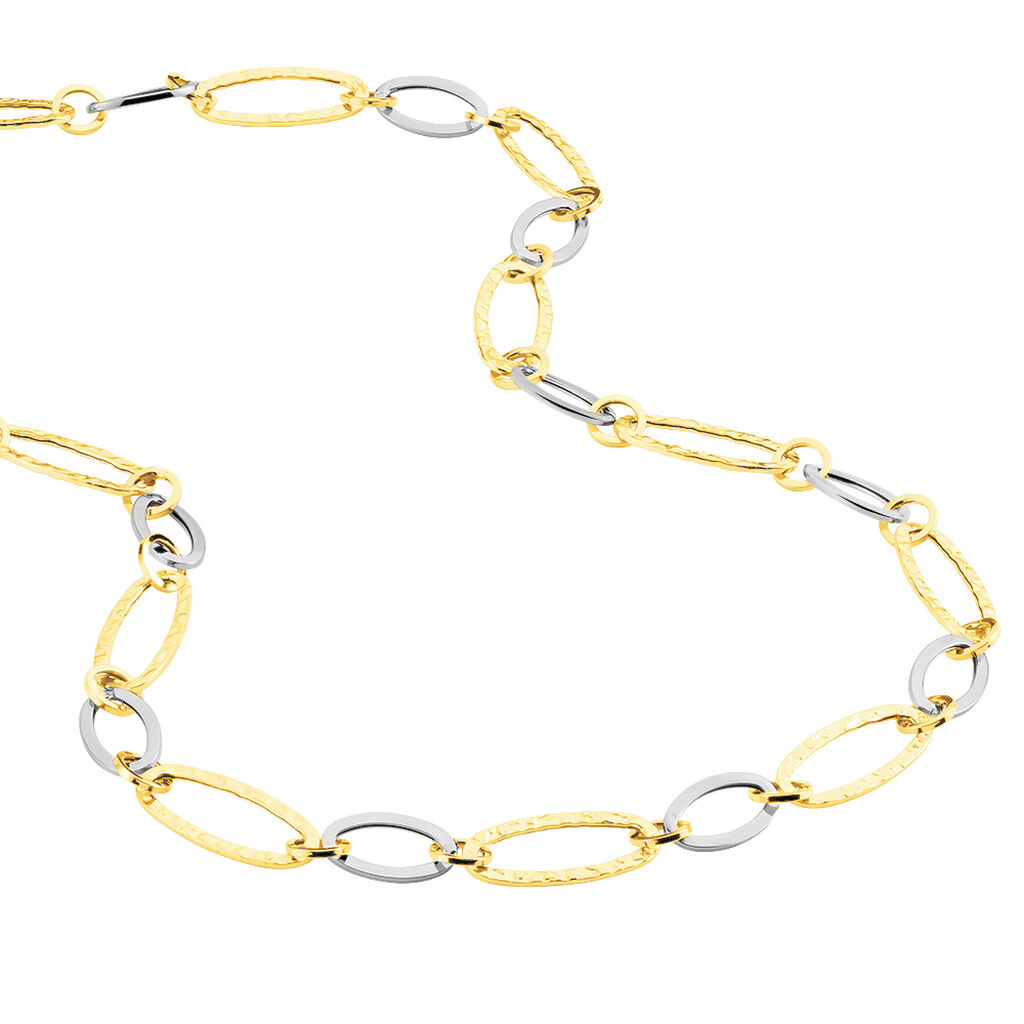 Damen Kette Gold Bicolor 375 (9 Karat)