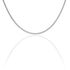 PANZER S FLACH 4 Damen Kette Silber 925 B 3,3 mm