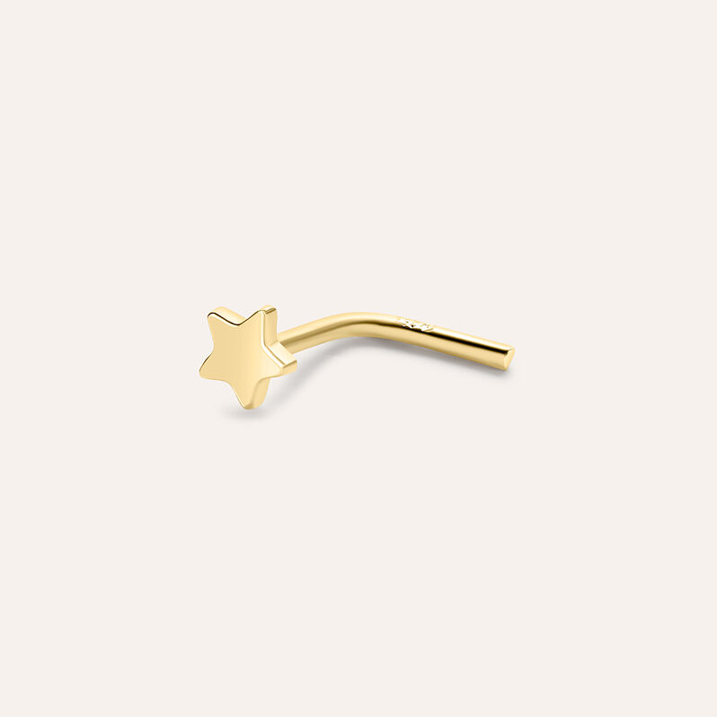 Piercing Naso Bon Ton Oro Giallo - Spannringe Damen | OROVIVO