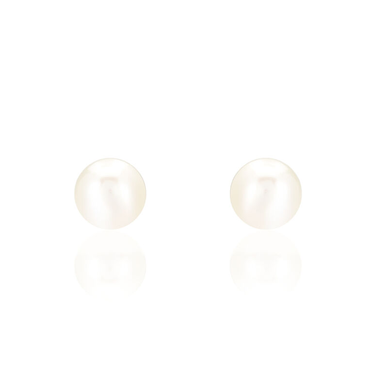 Boucles D'oreilles Or Perle De Culture - Spannringe Damen | OROVIVO