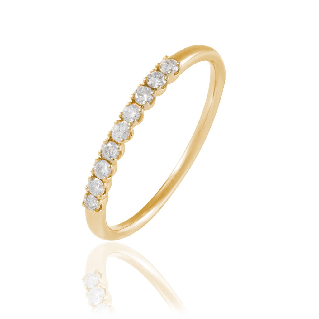Alliance Eloise Or Jaune Diamant - Spannringe Damen | OROVIVO