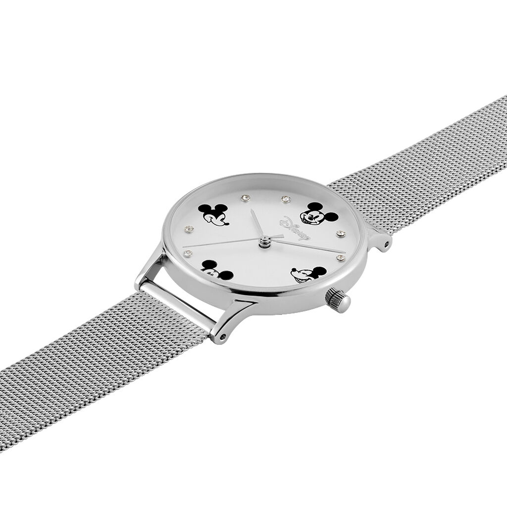 Disney Damenuhr Mickey Maus Kristalle Quarz - Armbanduhren Damen | OROVIVO