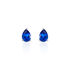 TALIDA Damen Ohrstecker Silber 925 Zirkonia Blau