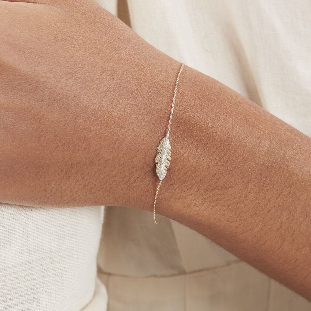 Bracelet Paola Or Jaune Diamant - Spannringe Damen | OROVIVO