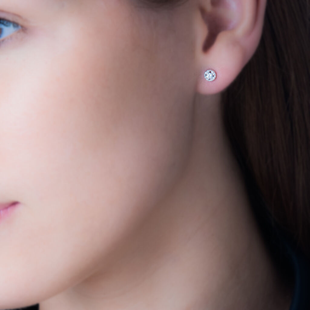 Boucles D'oreilles Puces Essentielle Or  - Spannringe Damen | OROVIVO