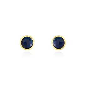 Damen Ohrringe Gelbgold 375 London Topas - Ohrstecker Damen | OROVIVO