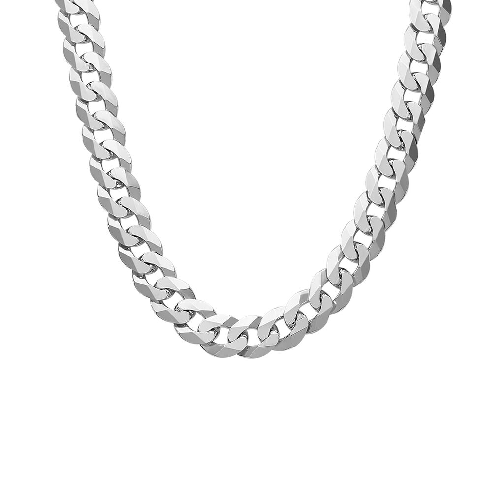 Herren Kette Silber Silber 925 Oliver 6cm 90mm - Halsketten Herren | OROVIVO