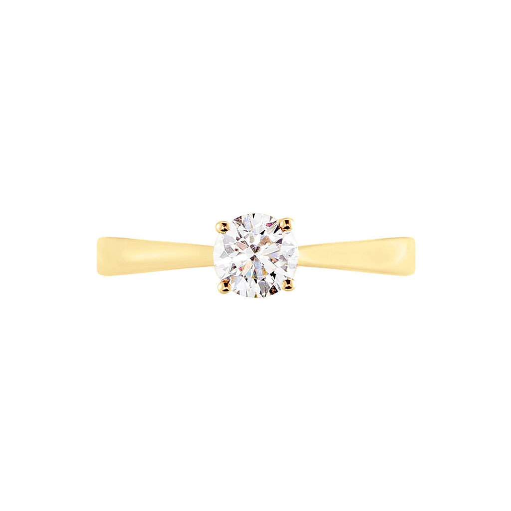 Damen Ring Gold 585 Diamant 0,52ct Victoria  - Ringe mit Stein Damen | OROVIVO