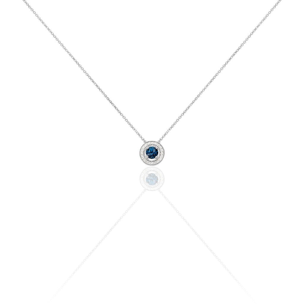 Collier Or Weiss Priscillya Topaze - Spannringe Damen | OROVIVO