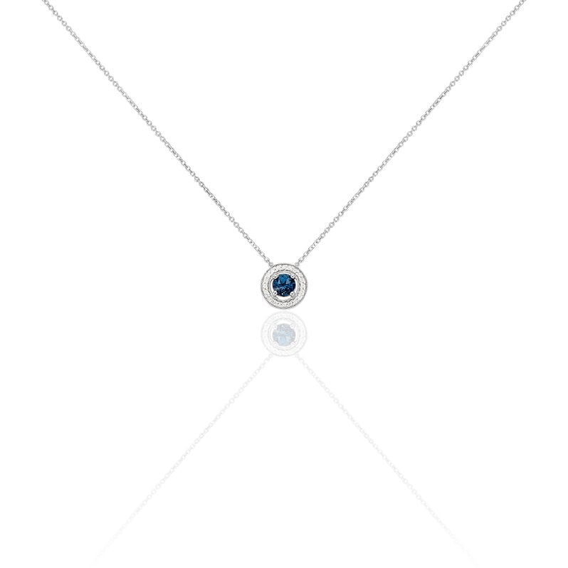 Collier Or Weiss Priscillya Topaze - Spannringe Damen | OROVIVO