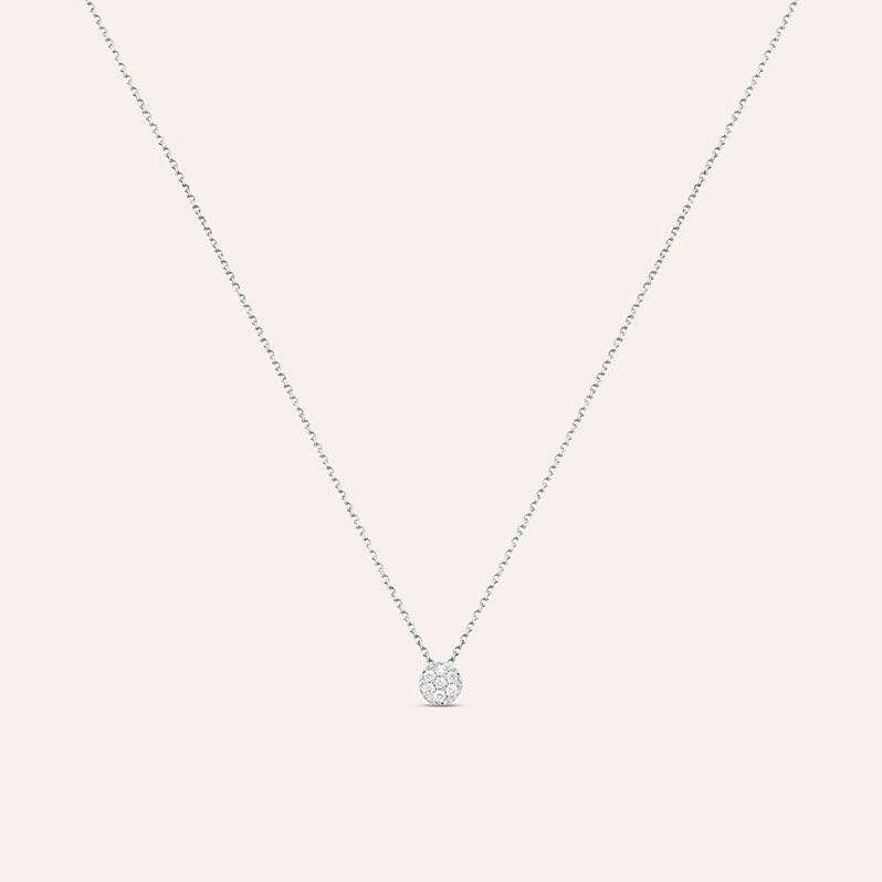 Collana Sophia Oro Bianco Diamante - Spannringe Damen | OROVIVO