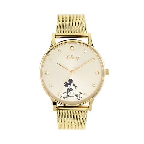 Disney Damenuhr Mickey Maus Kristalle Quarz - Armbanduhren Damen | OROVIVO