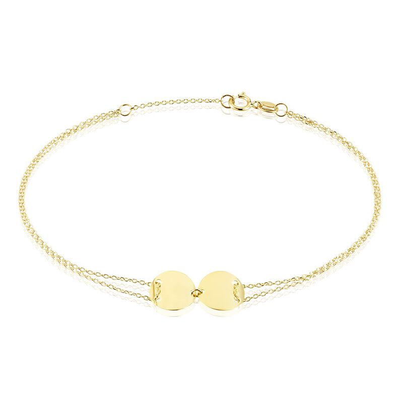 Bracelet Or Jaune Achillee - Spannringe Damen | OROVIVO