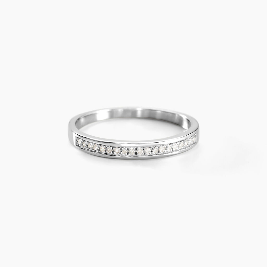 Alliance Aileen Or Blanc Diamant - Spannringe Damen | OROVIVO