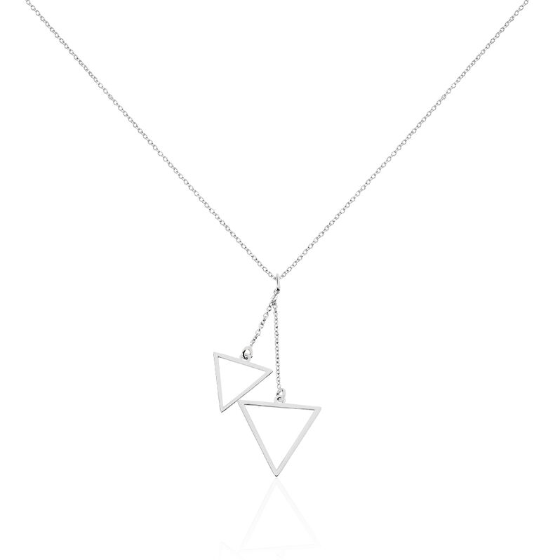 Collier Chayann Argent Blanc - Spannringe Damen | OROVIVO