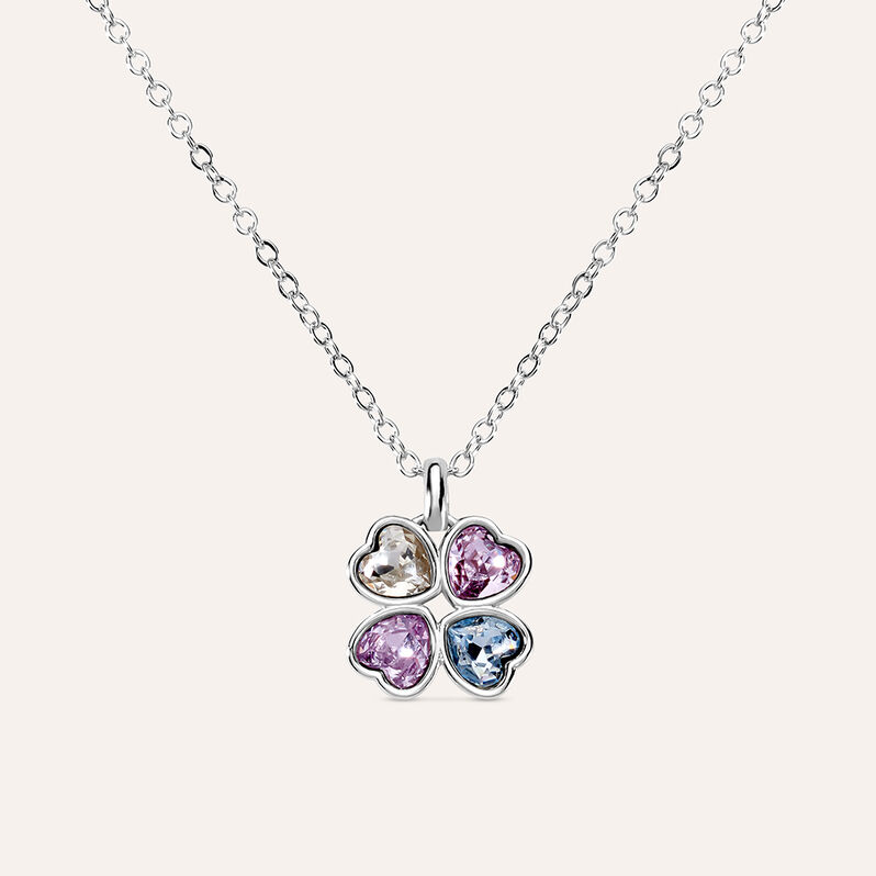 Collana Violet Ottone Cristallo - Spannringe Damen | OROVIVO
