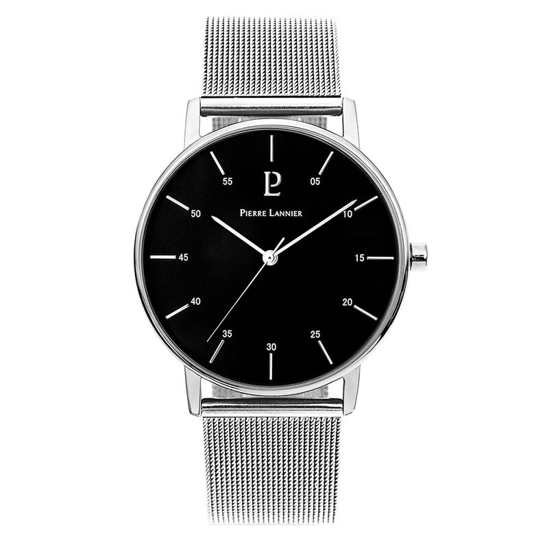 Orologio Uomo Pierre Lannier Cityline quadrante nero 202J138 - Spannringe Herren | OROVIVO