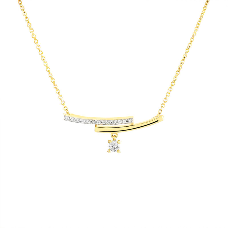 Collier Prisca Or Jaune - Spannringe Damen | OROVIVO