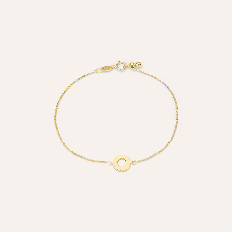 Bracciale Regolabile Beverly Oro Giallo - Spannringe Damen | OROVIVO