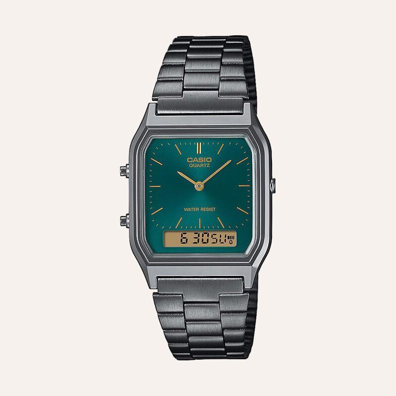 Orologio Al Quarzo Casio Vintage Aq-230egg-3aef - Spannringe Unisex | OROVIVO