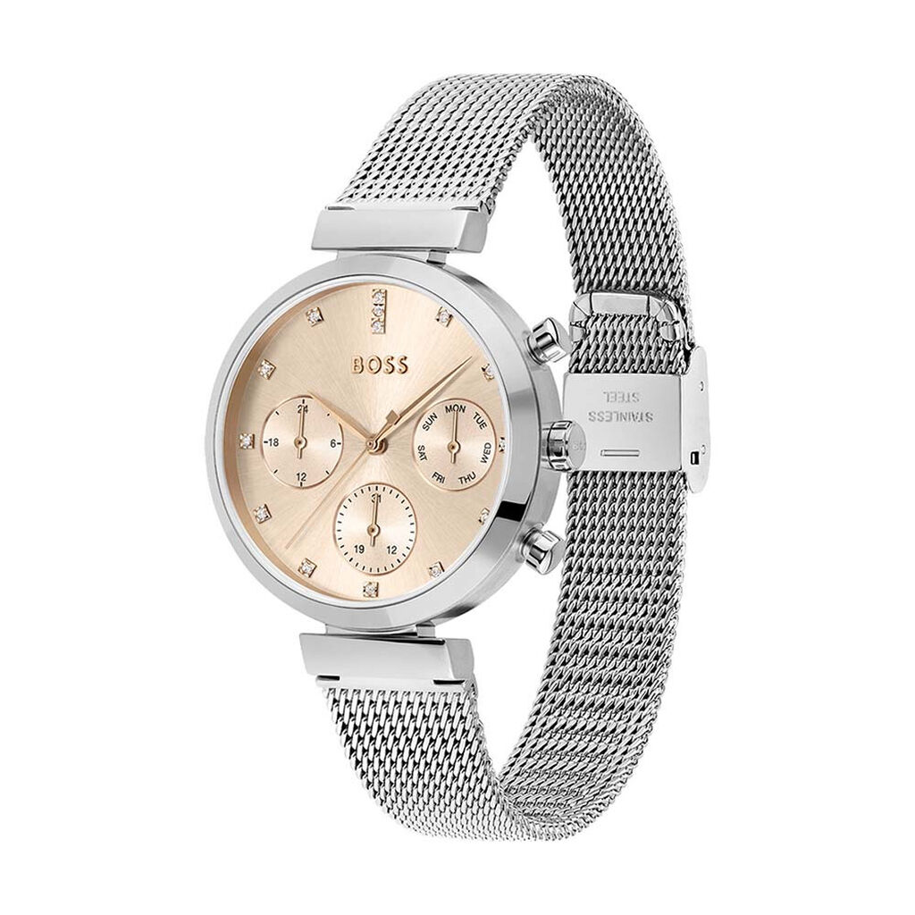BOSS Damenuhr Flawless Quarz 1502625 - Armbanduhren Damen | OROVIVO