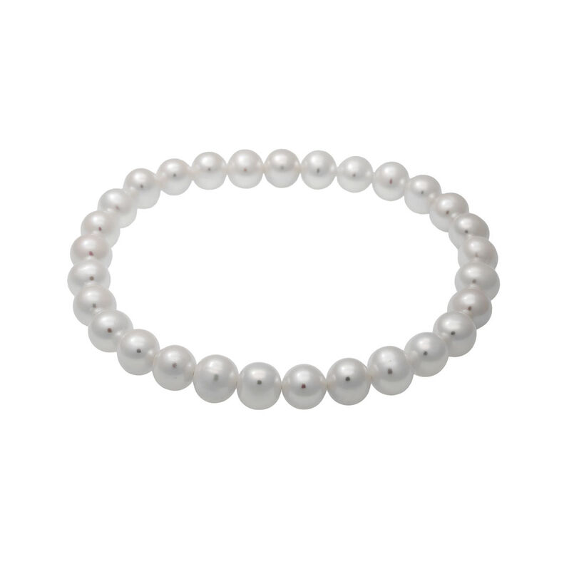 MARYLIN Damen Armband Sonstige Wei&szlig; Zuchtperle Perlmutt Ball - Armb&auml;nder Damen | OROVIVO