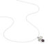 PANAJA Damen Collier Silber 925 Zirkonia Wei&szlig; Kreis