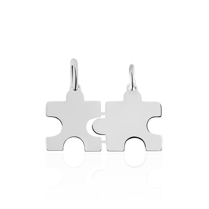 Anhänger Silber 925 Rhodiniert Puzzel - Schmuckanhänger Damen | OROVIVO